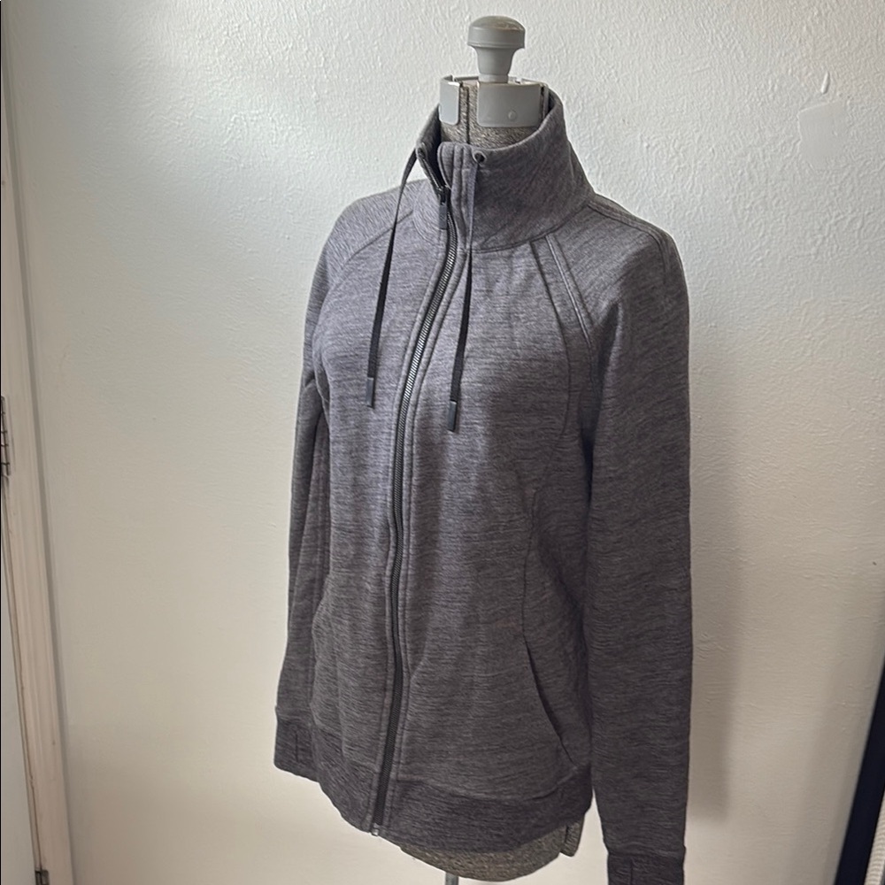 Lululemon Gray Zip-Up Jacket